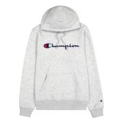 Geborduurde Logo Hoodie Champion , Gray , Heren