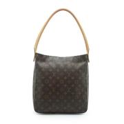 Pre-owned Leather handbags Louis Vuitton Vintage , Brown , Dames