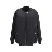 Urban Bomberjack met Dubbele Rits Rick Owens , Black , Dames