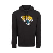 Zwarte Jaguars Team Logo Hoodie New Era , Black , Heren