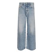 Stijlvolle 5-Pocket Jeans Diesel , Blue , Dames