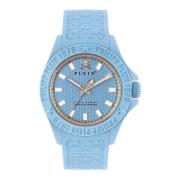 Unisex Horloge Plein Power Lichtblauw Philipp Plein , Blue , Unisex