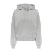 Hoodie met zakken voor vrouwen Only , Gray , Dames