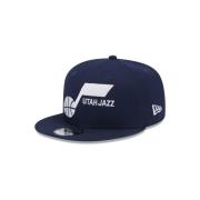 Utah Jazz NBA Patch 9Fifty Pet New Era , Blue , Heren