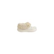 Synthetische Sandaal Dames Herfst/Winter Collectie Crocs , Beige , Dam...