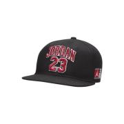 Zwarte Flatbrim Pet Jordan , Black , Unisex