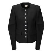 Stijlvolle Darlman Jas voor Mannen Khaite , Black , Dames