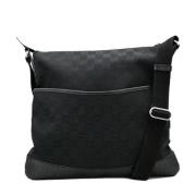 Pre-owned Canvas gucci-bags Gucci Vintage , Black , Dames