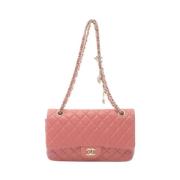 Pre-owned Leather shoulder-bags Chanel Vintage , Pink , Dames