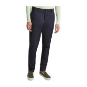 Werkkleding-geïnspireerde denim-look chino broek RRD , Blue , Heren