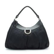 Pre-owned Canvas handbags Gucci Vintage , Black , Dames