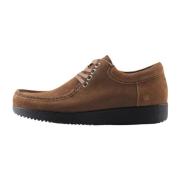 Arne Sko Oil Suede Nature Footwear , Brown , Heren