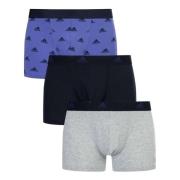 Gestreepte actieve flex katoenen boxershorts Adidas , Multicolor , Her...