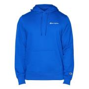 Royal Geborduurd Logo Hoodie Champion , Blue , Heren