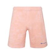 Rosa Tie Dye Logo Shorts Champion , Pink , Heren