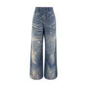 Vintage Five-Pocket Jeans Diesel , Blue , Dames