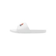 Witte logo print sandalen Ellesse , White , Heren