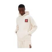 Casual Raw Hoodie Ellesse , Beige , Heren