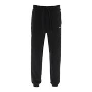 Logo Print Joggers Hugo Boss , Black , Heren