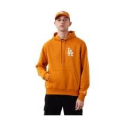 Oranje Yankees League Essential Hoody New Era , Orange , Heren