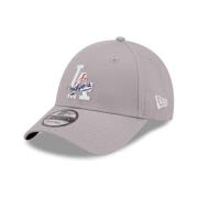 Dodgers Team Logo Pet Grijs New Era , Gray , Heren