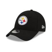 Zwarte Pittsburgh Steelers Jeugd League Pet New Era , Black , Heren