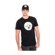 Pittsburg Steelers Team Logo Tee New Era , Black , Heren