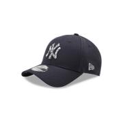 Yankees Marmer Vulling Pet New Era , Blue , Heren