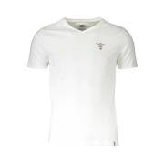 Katoenen T-shirt met logo, korte mouwen Aeronautica Militare , White ,...