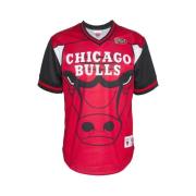 Rode Bulls Jumbotronic Tank Top Mitchell & Ness , Red , Heren