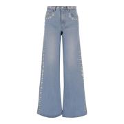 Lichte Denim Jeans Coperni , Blue , Dames