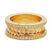 Pre-owned Yellow Gold rings Bvlgari Vintage , Yellow , Dames