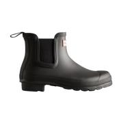 Originele Chelsea Waterdichte Laarzen Hunter , Black , Dames