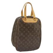 Pre-owned Canvas handbags Louis Vuitton Vintage , Brown , Dames