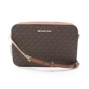 Pre-owned Canvas shoulder-bags Michael Kors Pre-owned , Brown , Dames