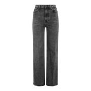 Jeans Straight - Blauw 7 For All Mankind , Blue , Dames