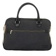 Pre-owned Canvas handbags Burberry Vintage , Black , Dames