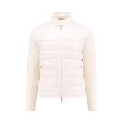 Wollen Blend Ritsjas Moncler , White , Heren