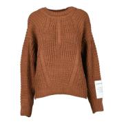 Stijlvolle Gebreide Trui Hinnominate , Brown , Dames