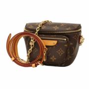 Pre-owned Fabric shoulder-bags Louis Vuitton Vintage , Brown , Dames