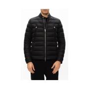 Amiot Dons Bikerjack Moncler , Black , Heren