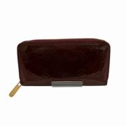 Pre-owned Leather wallets Louis Vuitton Vintage , Red , Dames