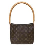 Pre-owned Canvas louis-vuitton-bags Louis Vuitton Vintage , Brown , Da...