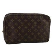 Pre-owned Canvas louis-vuitton-bags Louis Vuitton Vintage , Brown , Da...