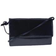 Pre-owned Leather shoulder-bags Loewe Pre-owned , Black , Dames