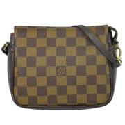 Pre-owned Canvas louis-vuitton-bags Louis Vuitton Vintage , Brown , Da...