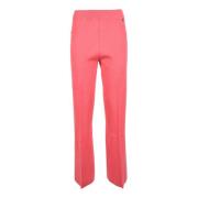 Elegante Gebreide Broek Twinset , Pink , Dames