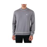 Grijze Sweater Collectie Emporio Armani , Gray , Heren