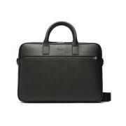 Zwarte tassen met ritssluiting Emporio Armani , Black , Heren