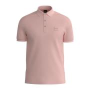 Poloshirt Hugo Boss , Pink , Heren